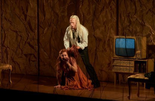 Julie Fuchs (M&eacute;lisande) y Simon Keenlyside (Golaud) &copy; David Ruano | Gran Teatre del Liceu