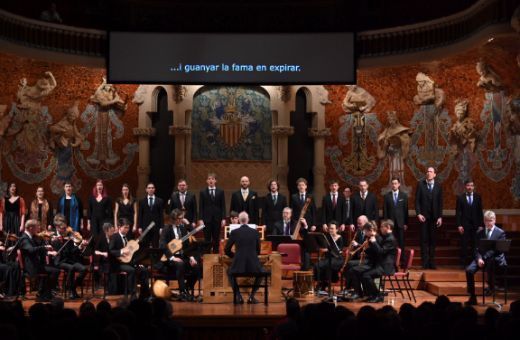 Vox Luminis dans <i>King Arthur</i> (au Palau de la M&uacute;sica) &copy; Antoni Bofill / Fotograf&iacute;a cortes&iacute;a del Palau de la M&uacute;sica