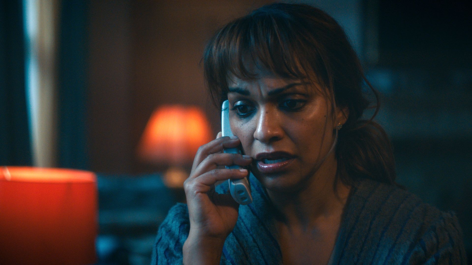 Danielle de Niese (Elle) in <i>La Voix humaine</i> &copy; BBC