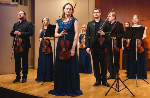 The Kyiv Soloists at Gothenburg Concert Hall for the benefit concert &copy; Francis Löfvenholm