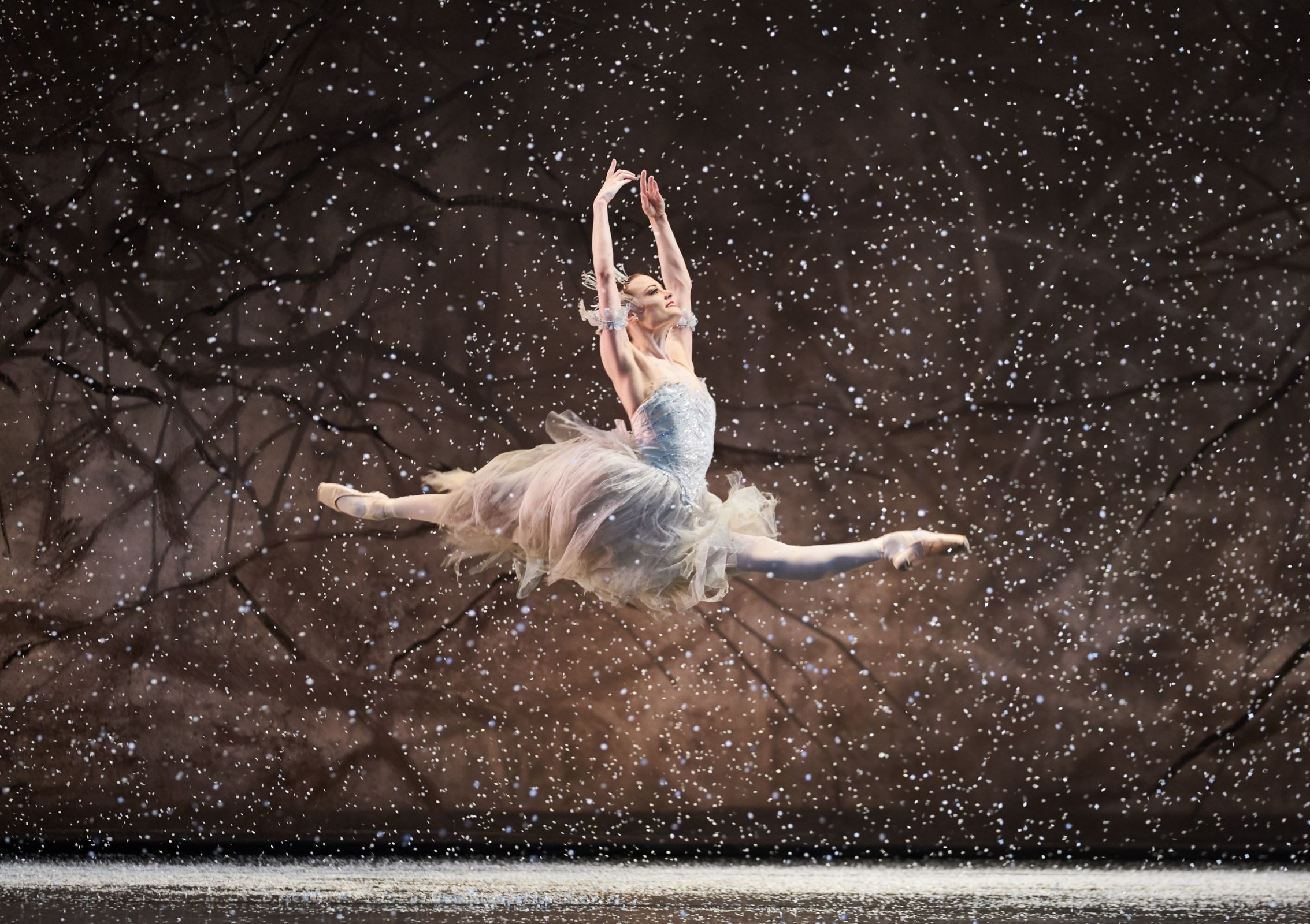The Nutcracker: Delia Mathews as the Snow Fairy &copy; Bill Cooper