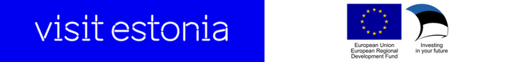Visit Estonia and EU logos