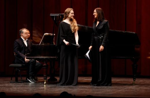 Nikola Hillebrand, Marina Viotti et Jan Schultsz © Festival de Pâques / Caroline Doutre