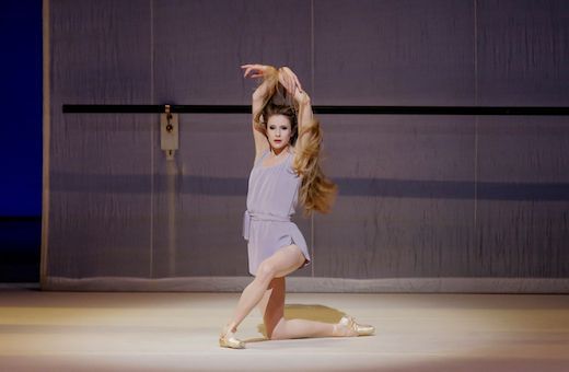 Sterling Hyltin in <i>Afternoon of a Faun</i> &copy; Paul Kolnik