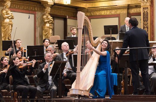 Anneleen Lenaerts, Tugan Sokhiev and the Vienna Philharmonic &copy; Terry Linke