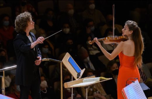 Santtu-Matias Rouvali y Nicola Benedetti &copy; Rafa Mart&iacute;n | Iberm&uacute;sica