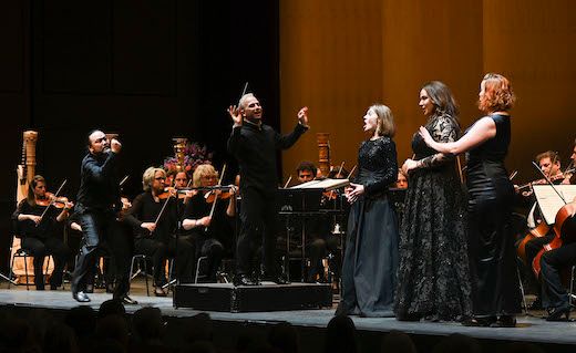 Samuel Youn, Yannick Nézet-Séguin, Erika Baikoff, Maria Barakova, Iris van Wijnen © Andrea Kremper