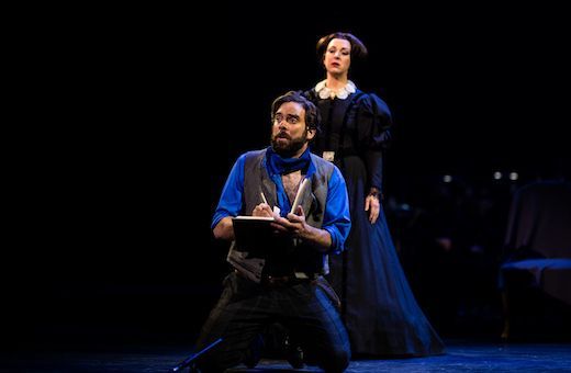 Samuel Dundas (Voss) and Emma Pearson (Laura) © Soda Street Productions