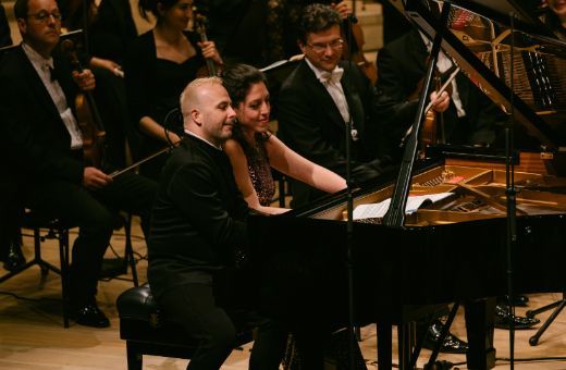 Yannick Nézet-Séguin and Beatrice Rana &copy; Daniel Dittus