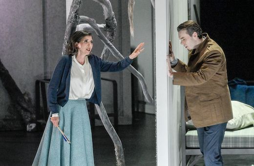 Lisette Oropesa (Lucia) and Benjamin Bernheim (Edgardo) © Toni Suter