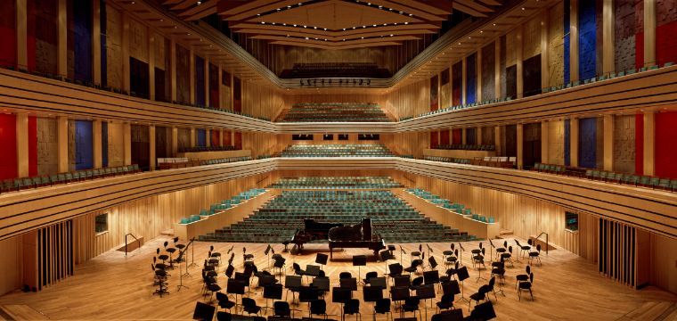The B&eacute;la Bart&oacute;k National Concert Hall at M&uuml;pa Budapest &copy; M&uuml;pa Budapest