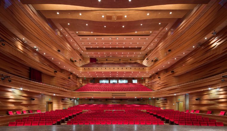 Nanshan Cultural Center in Shenzhen &copy; Courtesy of G&aacute;bor Zoboki