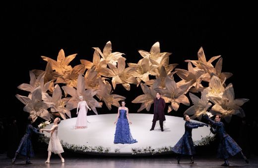 Rie Miyake (Amore), Valda Wilson (Euridice) and Lawrence Zazzo (Orfeo) &copy; Rikimaru Hotta