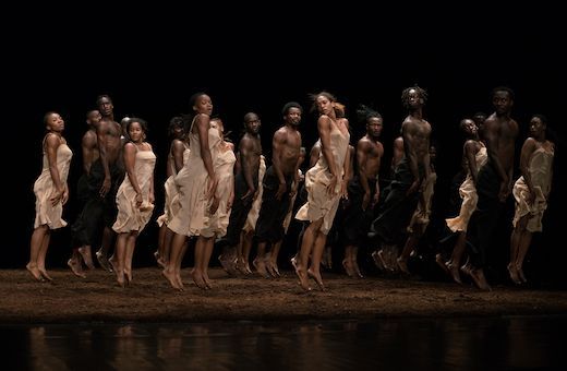 École des Sables in Pina Bausch's <i>The Rite of Spring</i> © Maarten Vanden Abeele