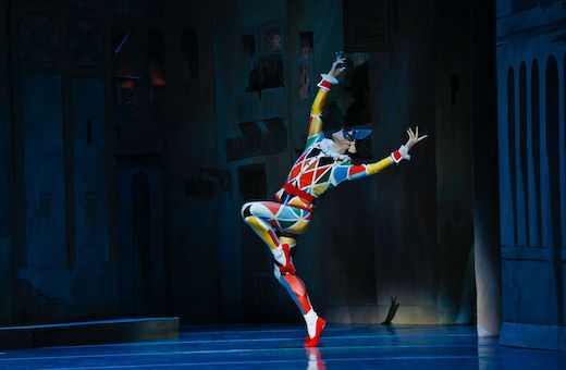 Brett Chynoweth in <i>Harlequinade</i> © Jeff Busby