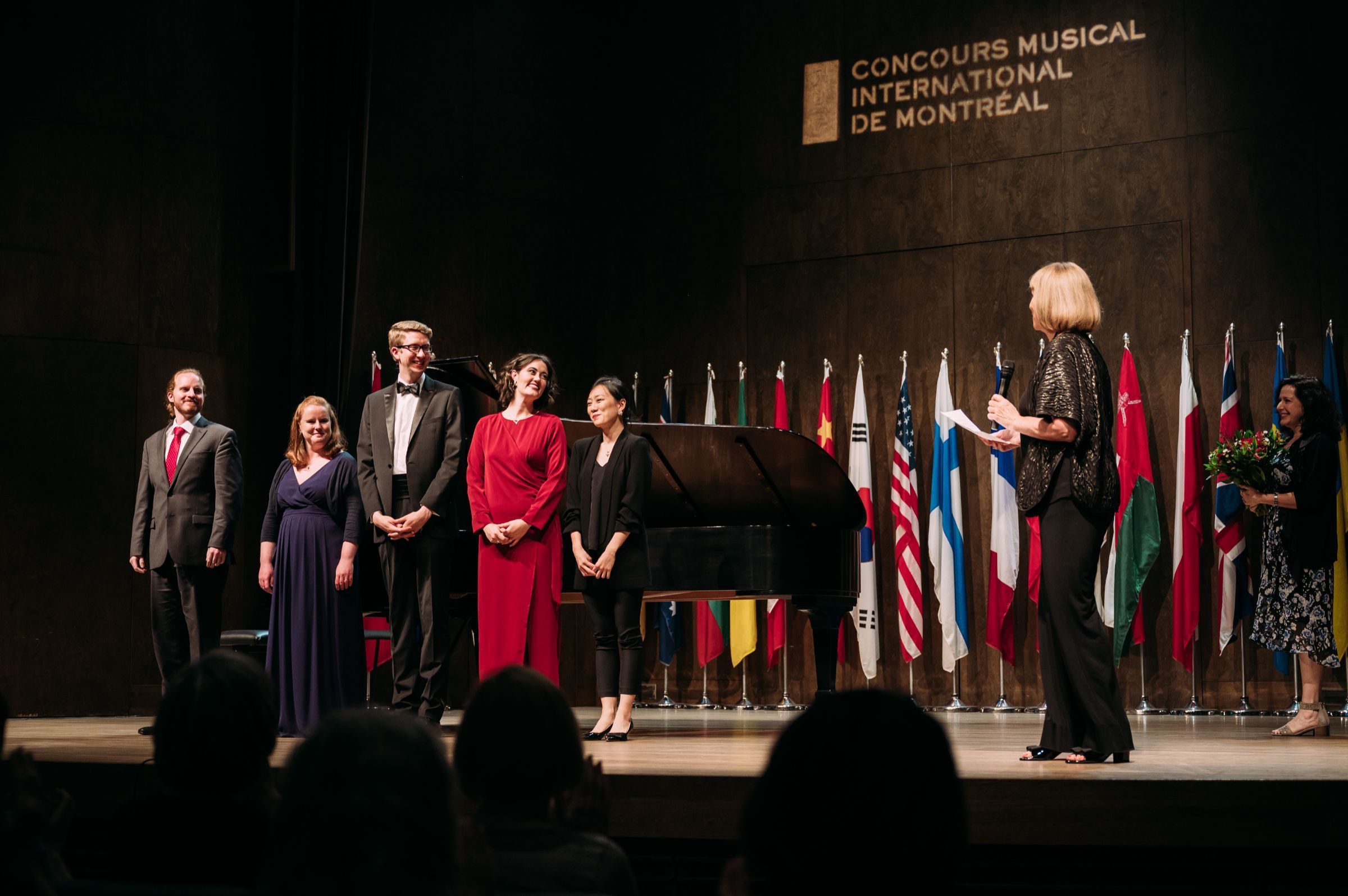 The finalists of the art song division © Tam Photography | CMIM