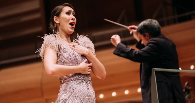 Valerie Eickhoff, third prize winner in the aria division © Tam Photography | CMIM