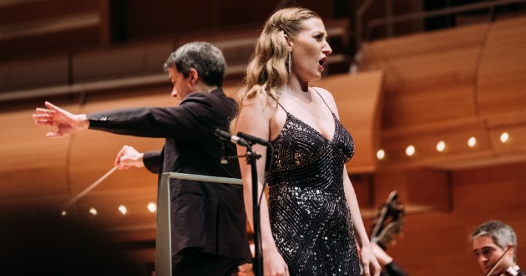 Sarah Dufresne, second prize winner in the aria division © Tam Photography | CMIM