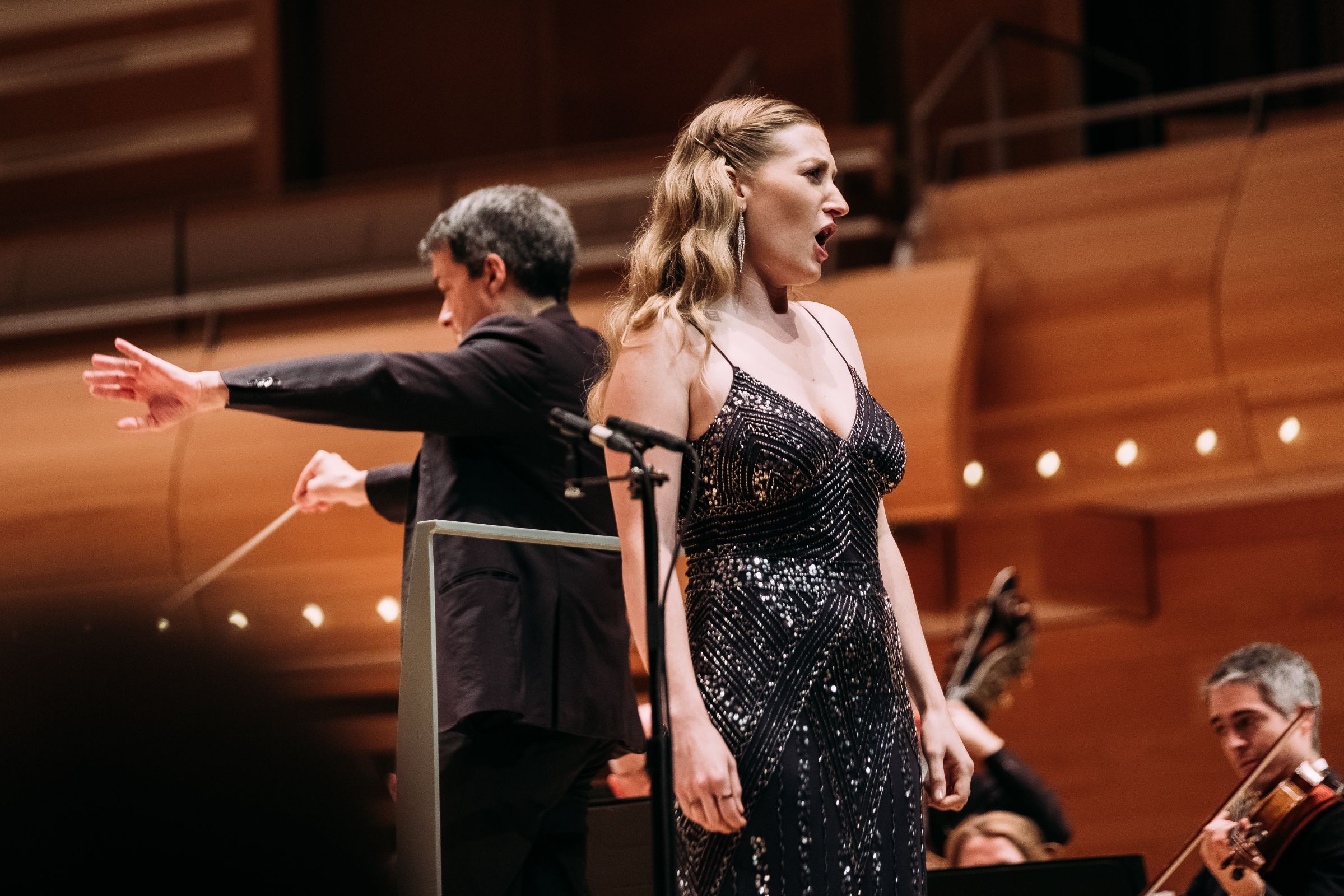 Sarah Dufresne, second prize winner in the aria division © Tam Photography | CMIM