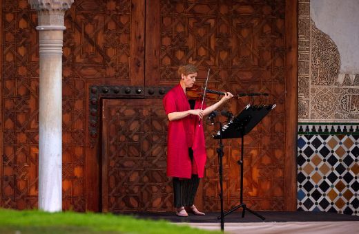 La violinista Isabelle Faust © Fermín Rodríguez | Festival de Granada
