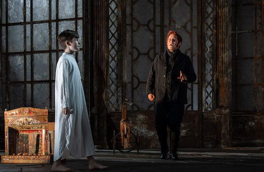 Ben Fletcher (Miles) and Robert Murray (Peter Quint) © Julian Guidera