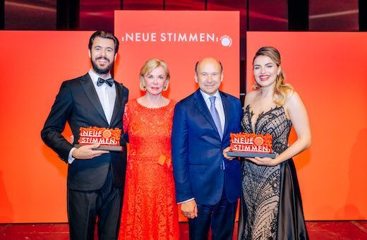 Carles Pachón, Liz Mohn, Dominique Meyer, Francesca Pia Vitale © Bertelsmann Stiftung | Besim Mazhiqi