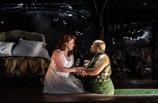 Natalya Romaniw (Rusalka) and Musa Ngqungwana (Vodn&iacute;k) &copy; Clive Barda