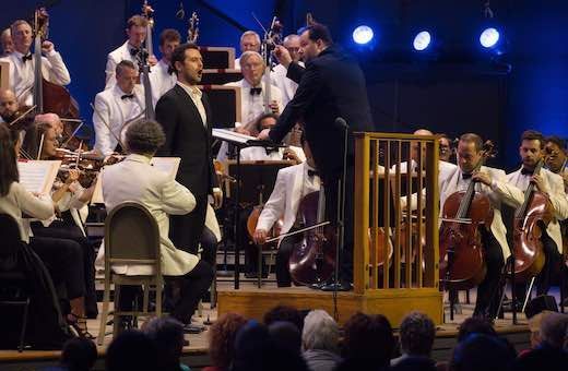 Jack Canfield, Andris Nelsons and the Boston Symphony Orchestra &copy; Hilary Scott