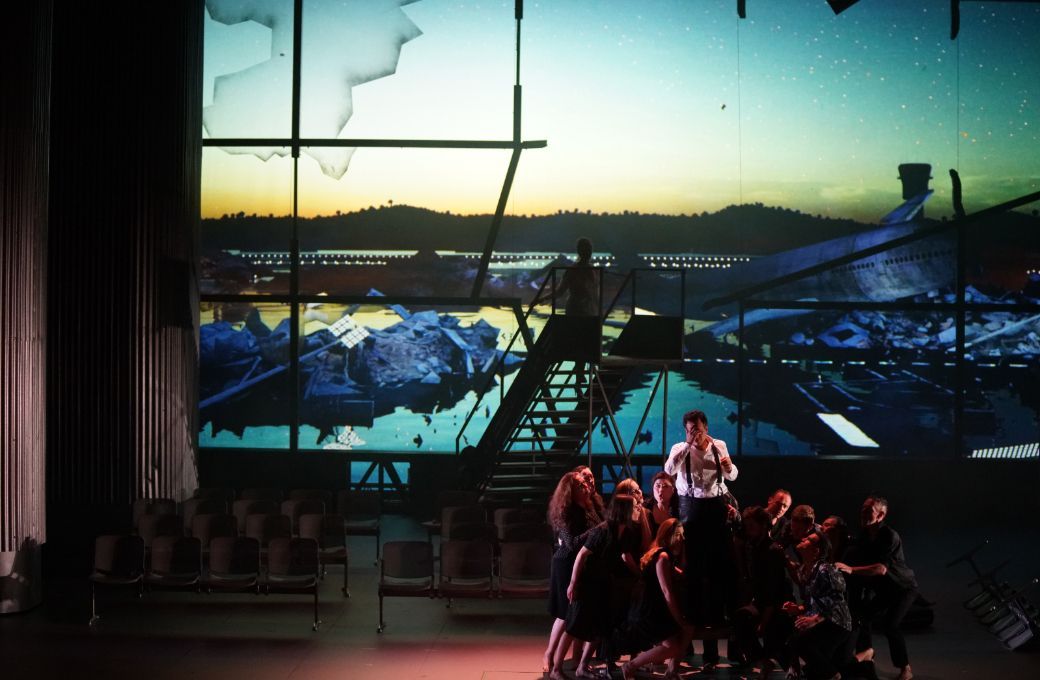 J&ouml;rg Widmanns <i>Babylon</i> am Staatstheater Wiesbaden &copy; Karl + Monika Forster