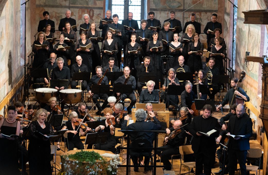 René Jacobs dirige le concert d'ouverture du Gstaad Menuhin Festival 2022 © Gstaad Menuhin Festival