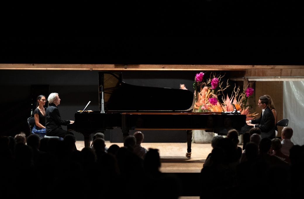 Jean-Efflam Bavouzet et Dmitry Shishkin au Festival de Bellerive © Vincent Zanni