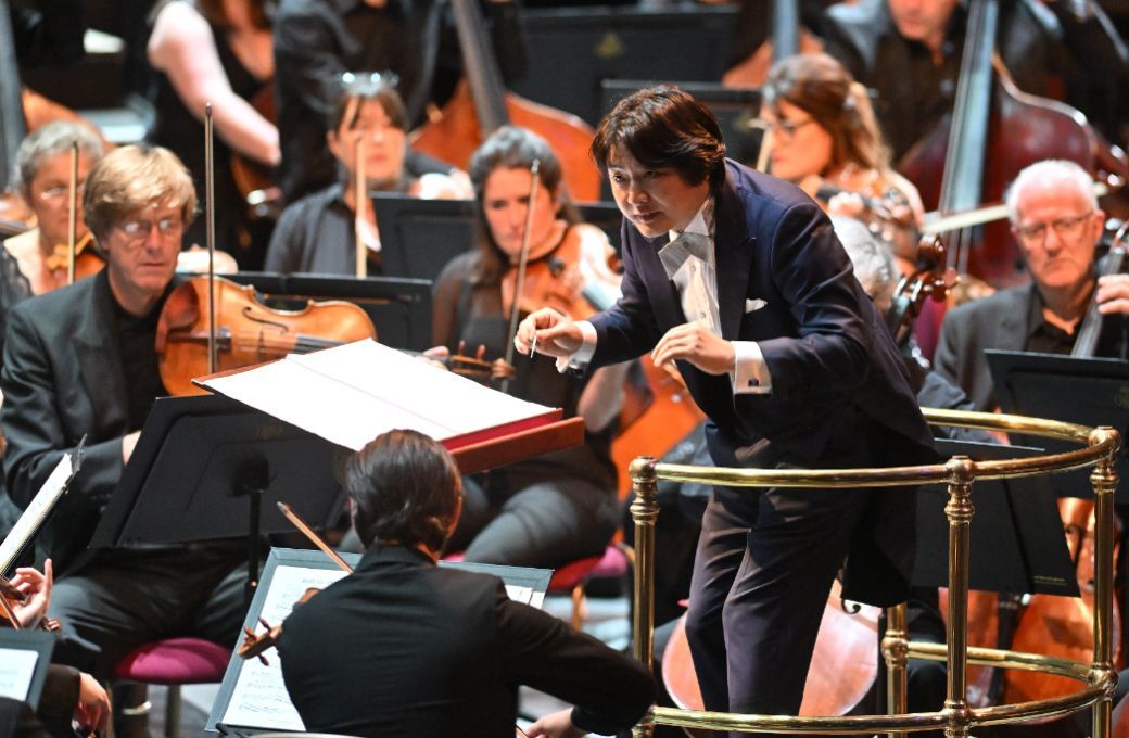 Kazuki Yamada conducts the City of Birmingham Symphony Orchestra &copy; BBC | Mark Allan