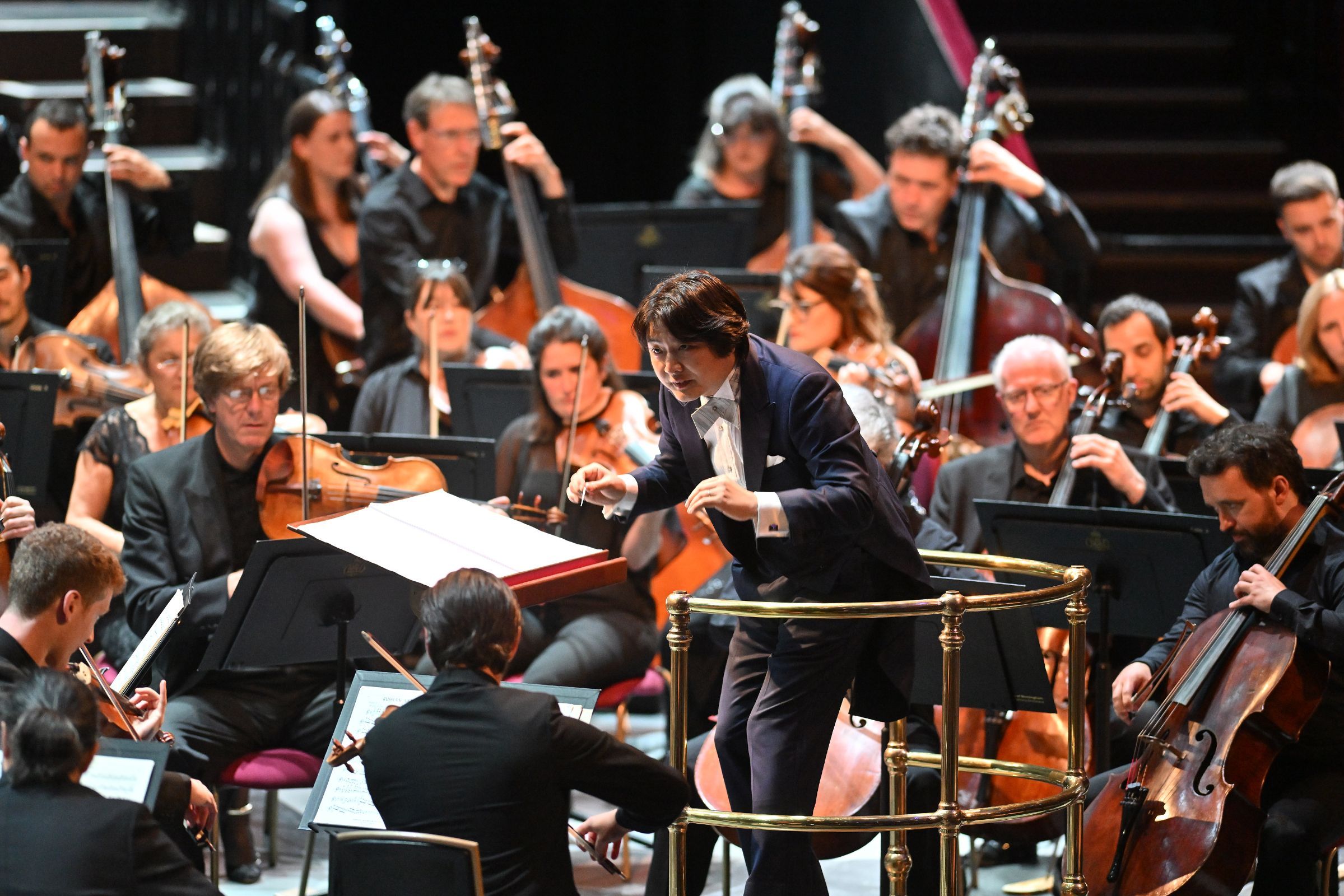 Kazuki Yamada conducts the City of Birmingham Symphony Orchestra &copy; BBC | Mark Allan