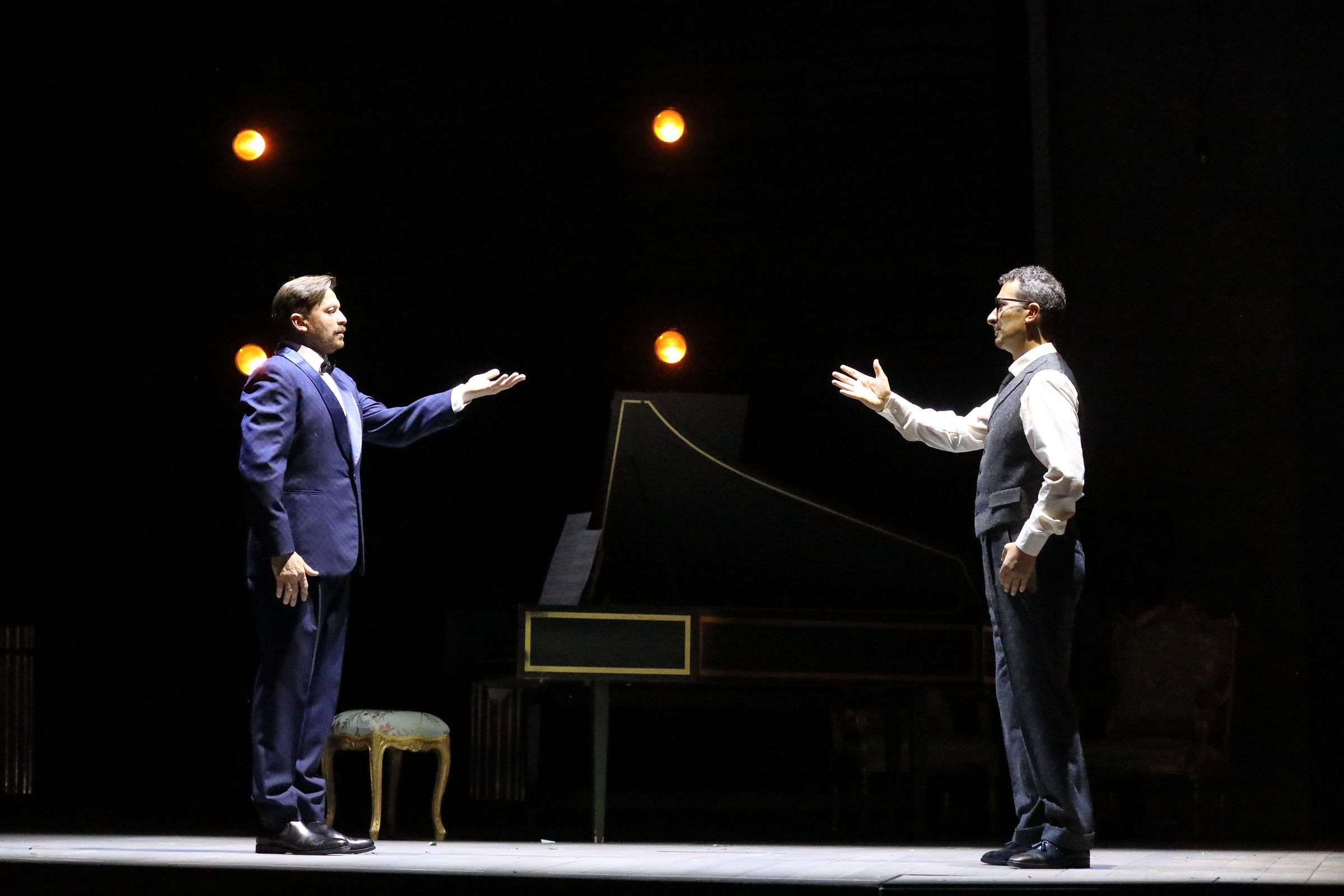 Pavol Breslik (Flamand) und Vito Priante (Olivier) &copy; Wilfried Hösl