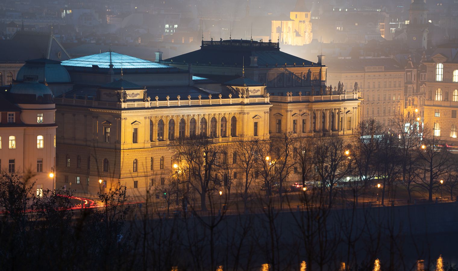 Rudolfinum, résidence du Czech Philharmonic © David Karlin