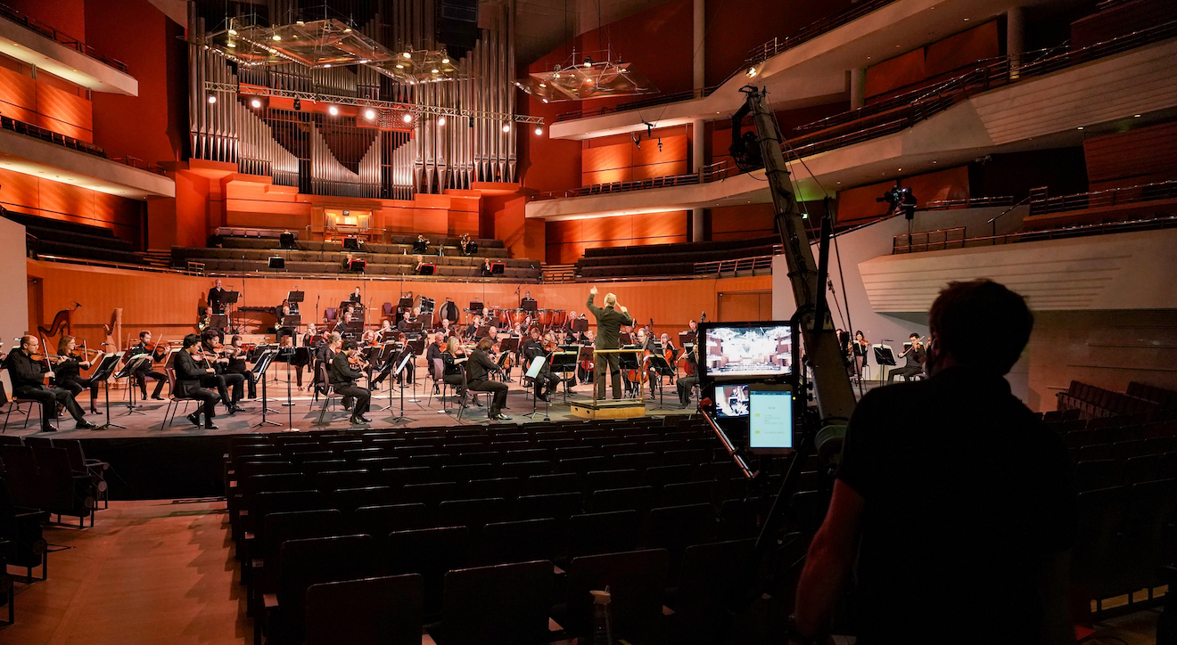 The Hallé recording at The Bridgewater Hall &copy; The Hallé