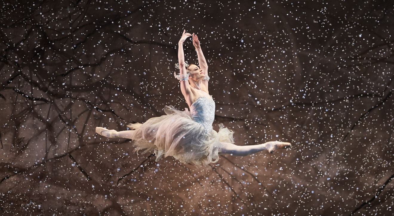 The Nutcracker: Delia Mathews as the Snow Fairy &copy; Bill Cooper
