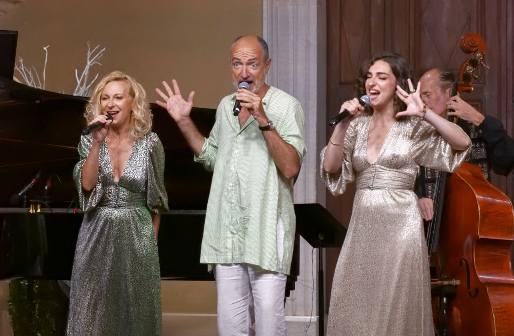 Natalie Dessay, Laurent Naouri, Neïma Naouri © Festival de Menton | Catherine Filliol