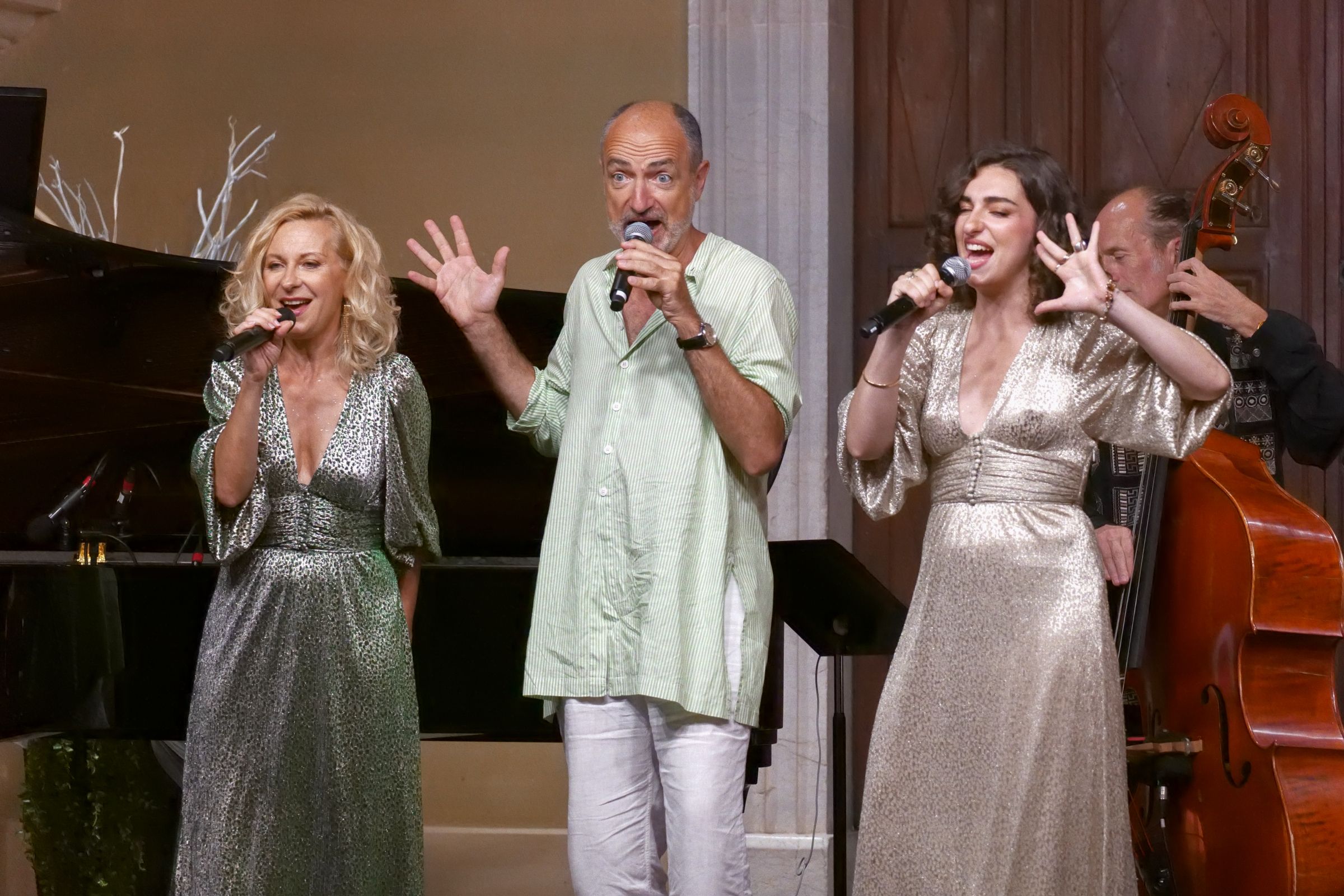 Natalie Dessay, Laurent Naouri, Neïma Naouri &copy; Festival de Menton | Catherine Filliol