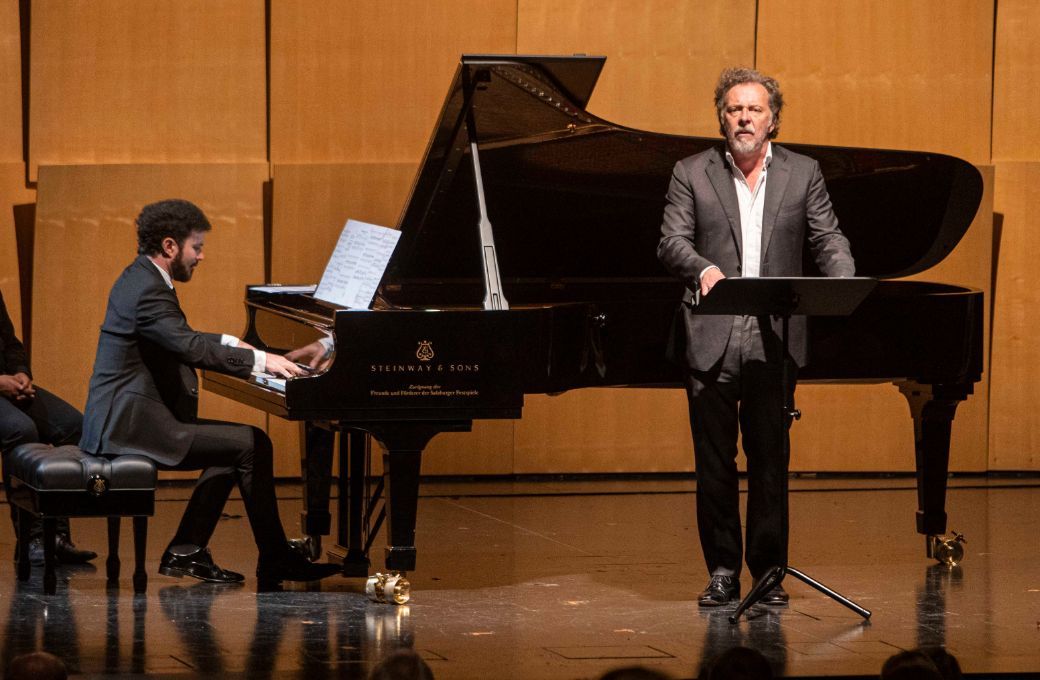 Ammiel Bushakevitz und Christian Gerhaher &copy; Salzburger Festspiele | Marco Borrelli