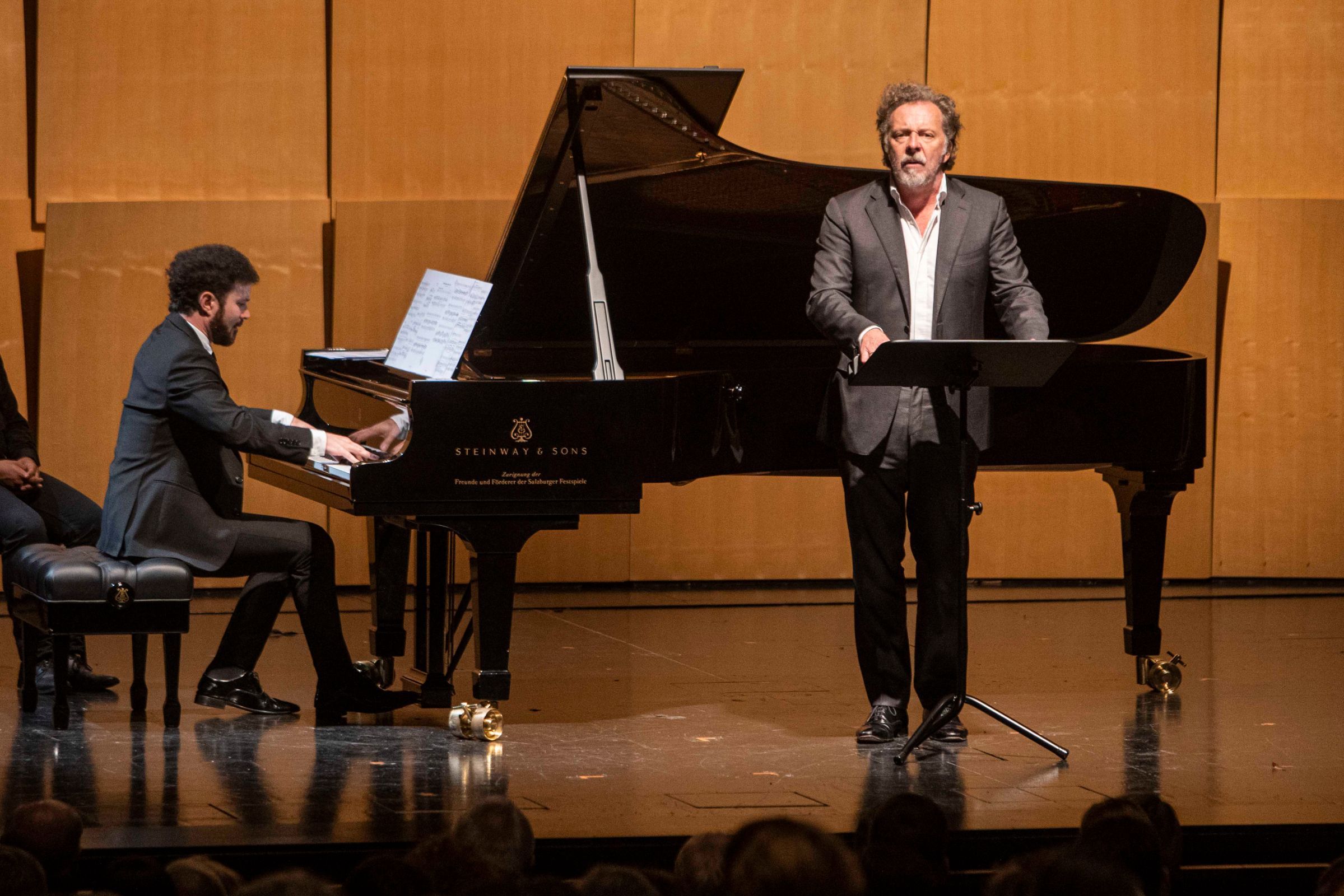 Ammiel Bushakevitz und Christian Gerhaher &copy; Salzburger Festspiele | Marco Borrelli