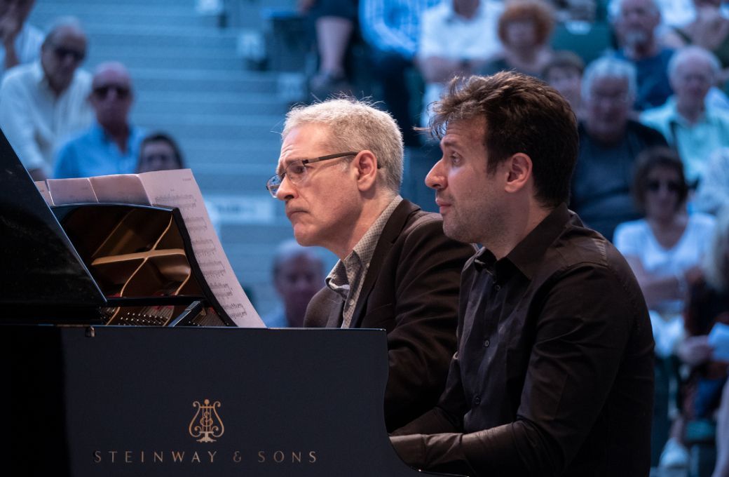 Eduardo Monteiro et Cristian Budu © Pierre Morales