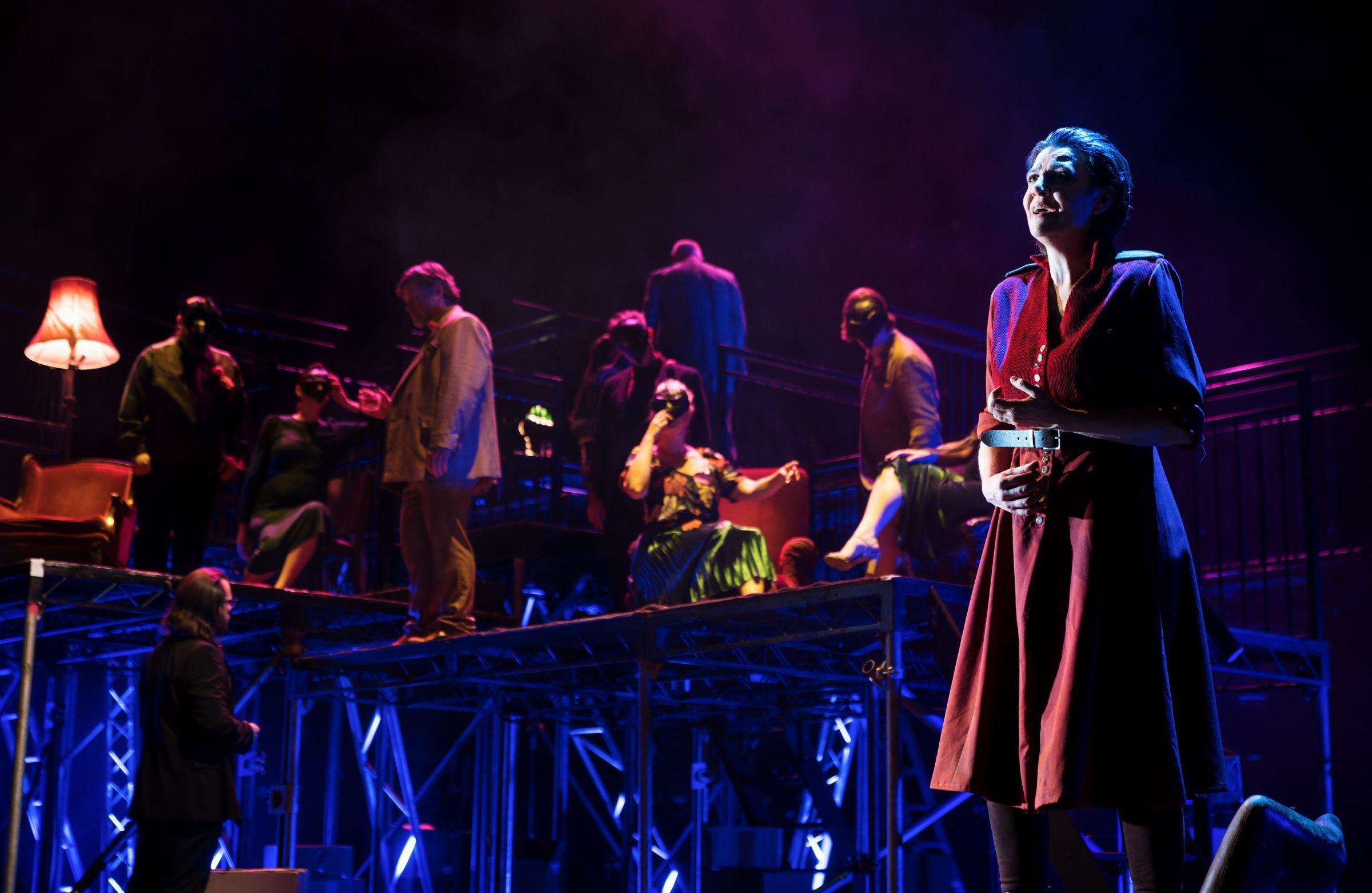 Lee Bisset (Brünnhilde) in <i>Götterdämmerung</i> &copy; Alex Brenner