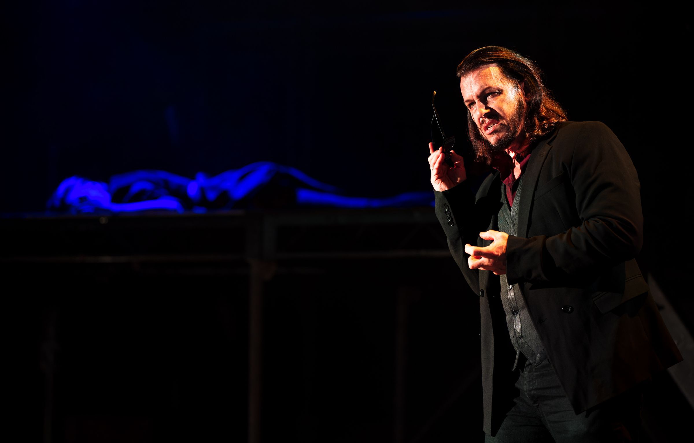 Simon Wilding (Hagen) in <i>Götterdämmerung</i> &copy; Alex Brenner