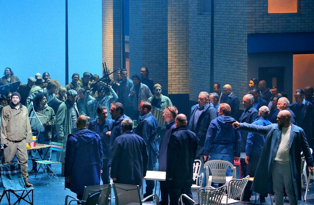 Attilio Glaser (Der Steuermann) und Thomas J. Mayer (Der Holländer) © Enrico Nawrath