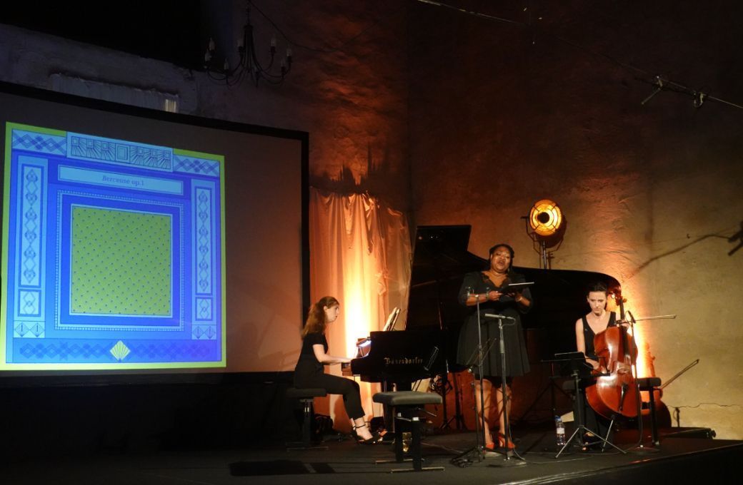 Le concert dessin&eacute;, avec C&eacute;lia Oneto Bensaid, Marie-Laure Garnier et H&eacute;lo&iuml;se Luzzati &copy; Jean Fleuriot