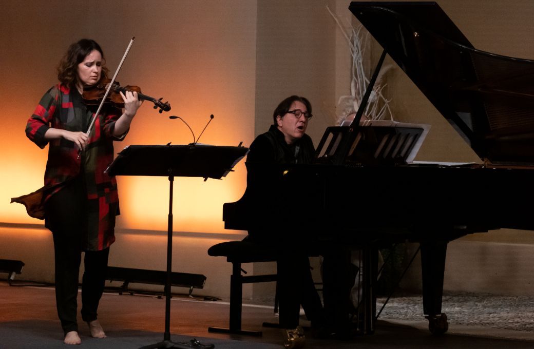Fazıl Say et Patricia Kopatchinskaja à Menton &copy; Catherine Filliol / Ville de Menton