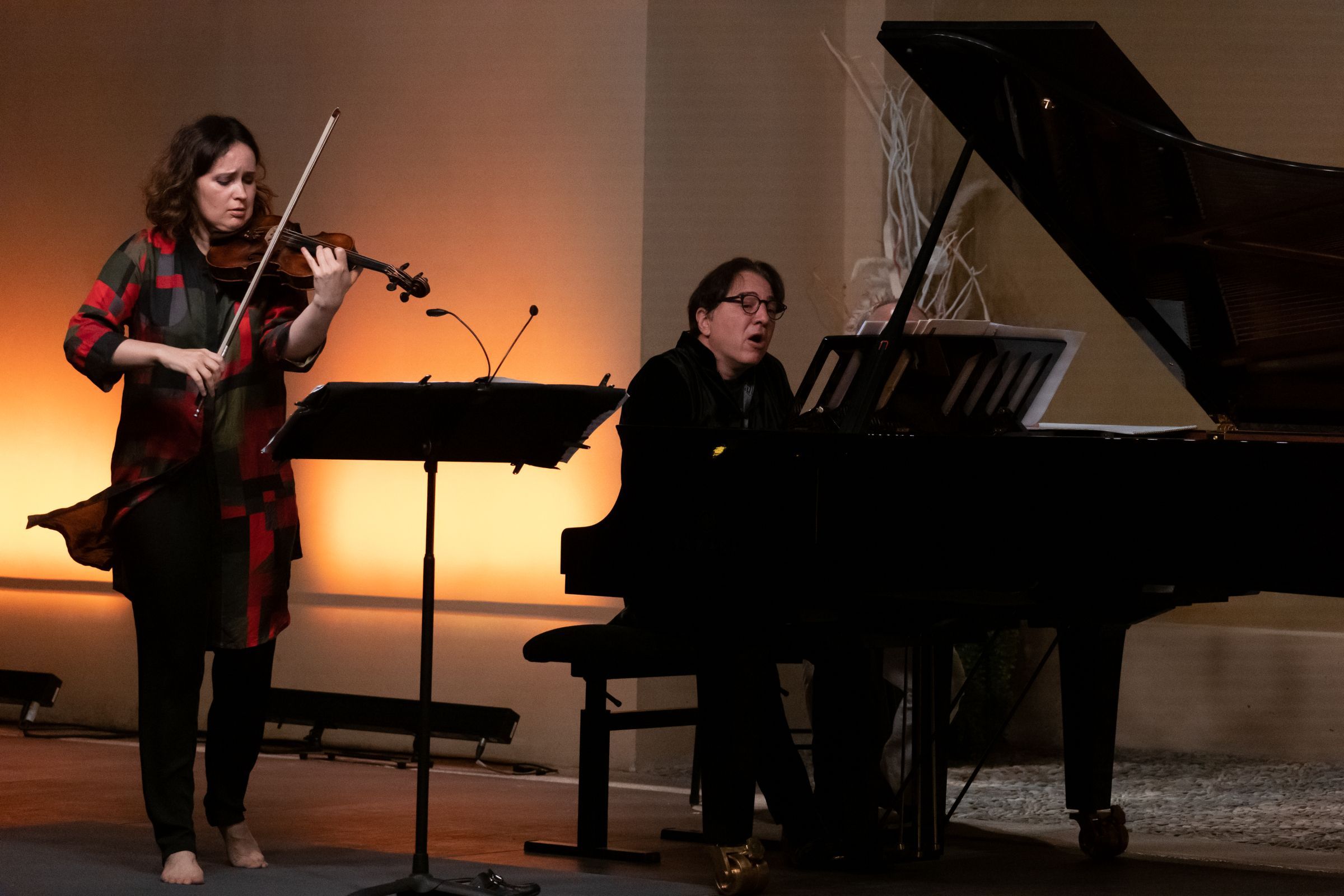 Fazıl Say et Patricia Kopatchinskaja à Menton &copy; Catherine Filliol / Ville de Menton