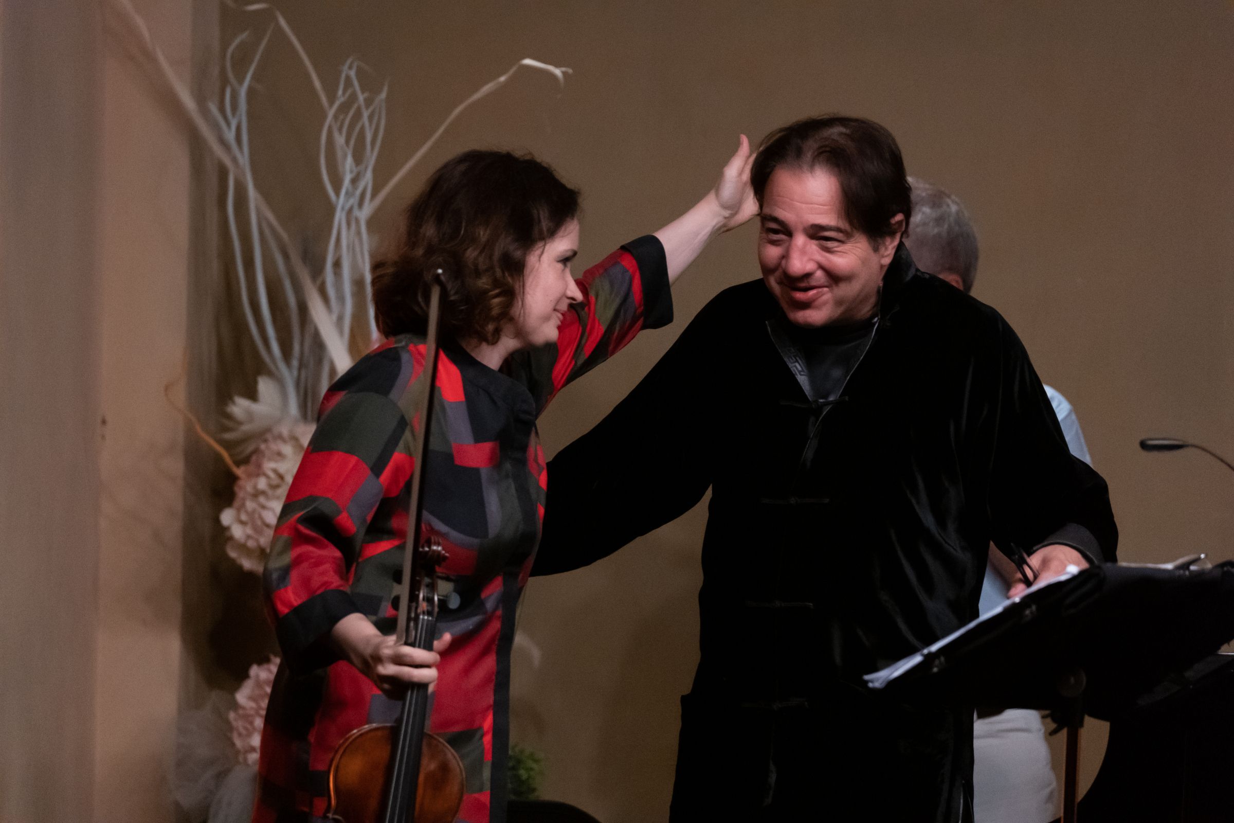 Fazıl Say et Patricia Kopatchinskaja à Menton &copy; Catherine Filliol / Ville de Menton