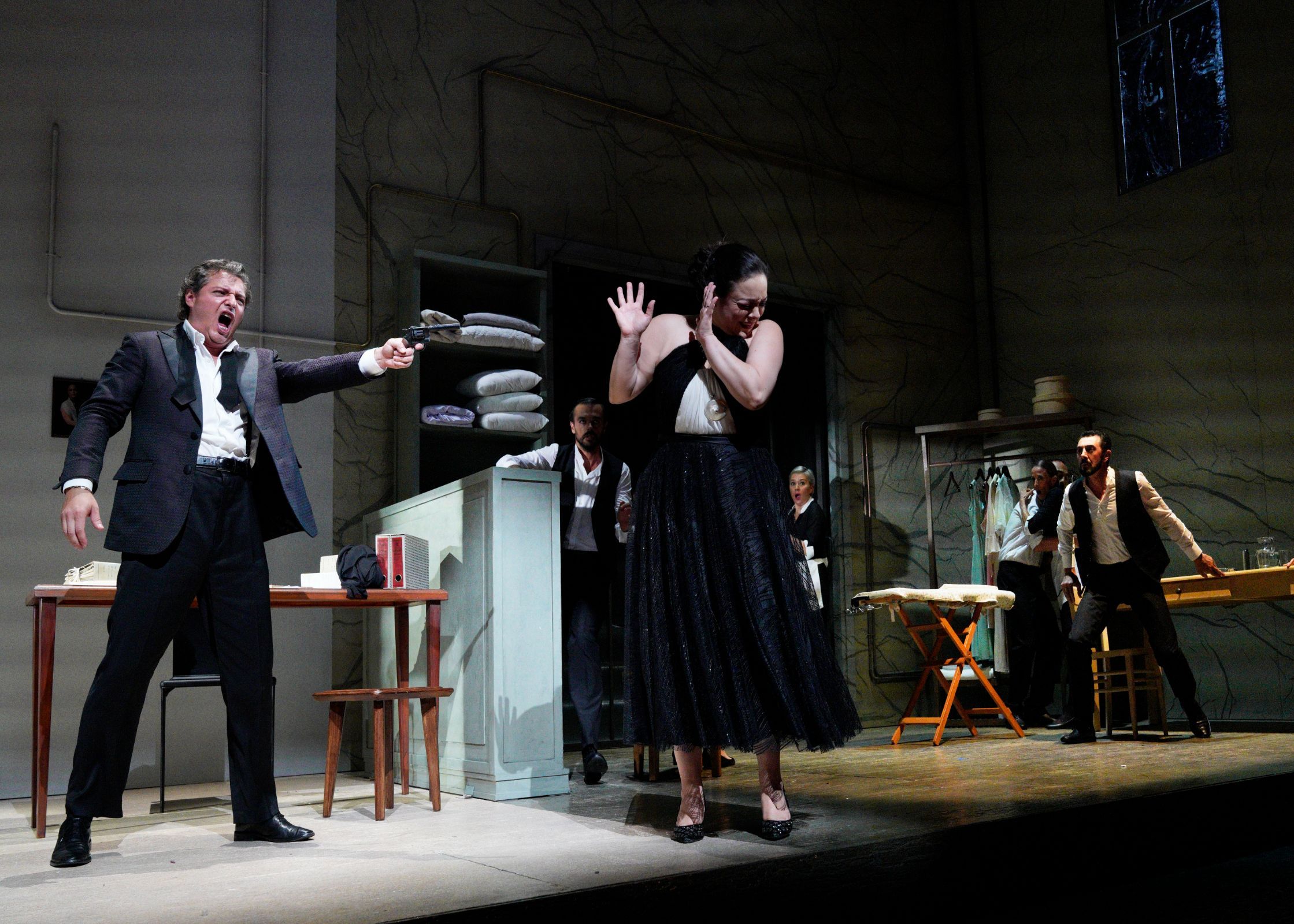 Dmitry Korchak (Rodrigo) and Eleonora Buratto (Desdemona) &copy; ROF | Amati Bacciardi